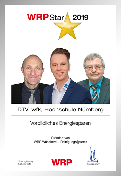 DTV, wfk, Hochschule Nürnberg-Parkett Star Urkunde DTV, wfk, Hochschule Nürnberg